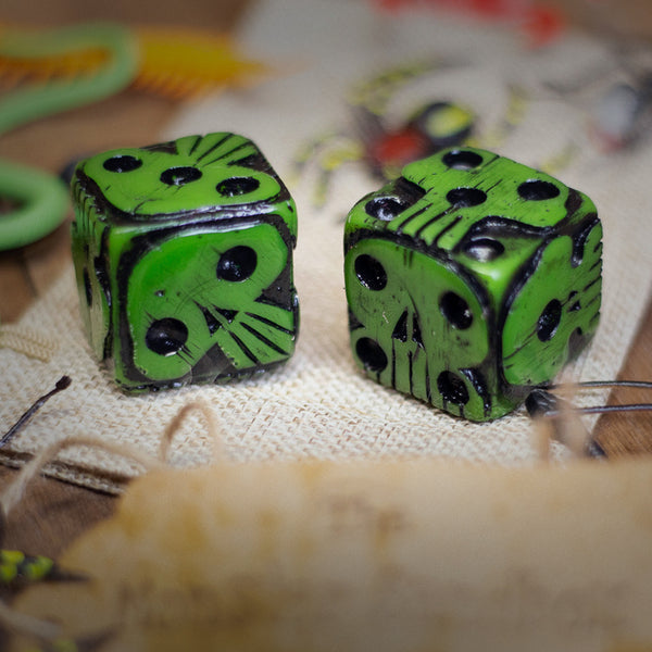 Oogie Boogie Dice - Green