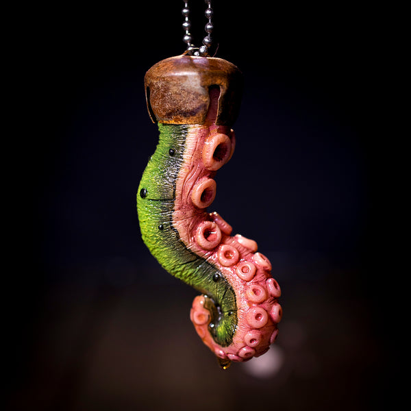 Lovecraftian Cthulhu Tentacle Keychain