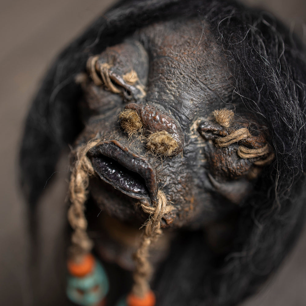 Shrunken Head Sculpture – The Monster Sandbox