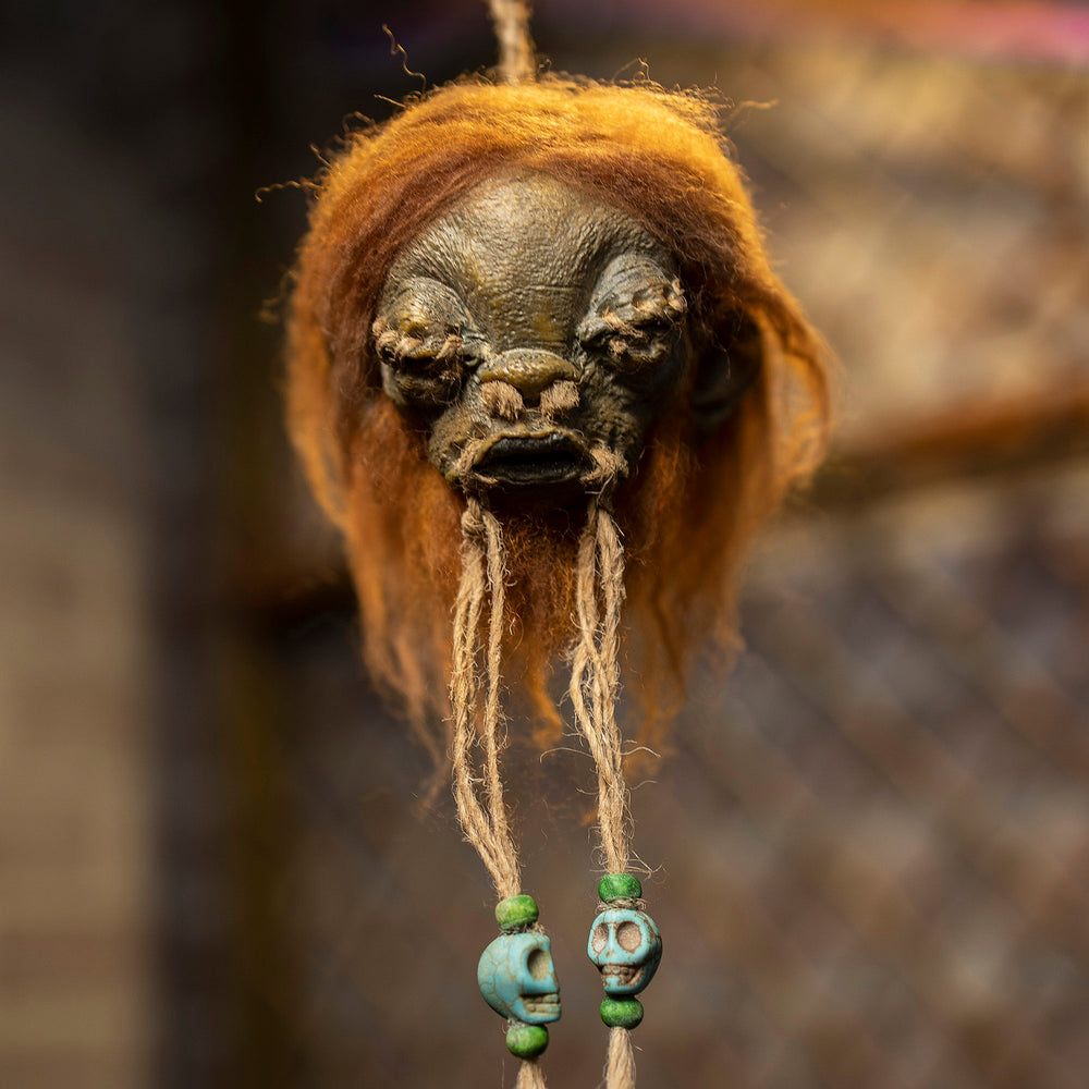 シュランケンヘッド MASA SCLUP Shrunken Head Sculpture – The Monster Sandbox