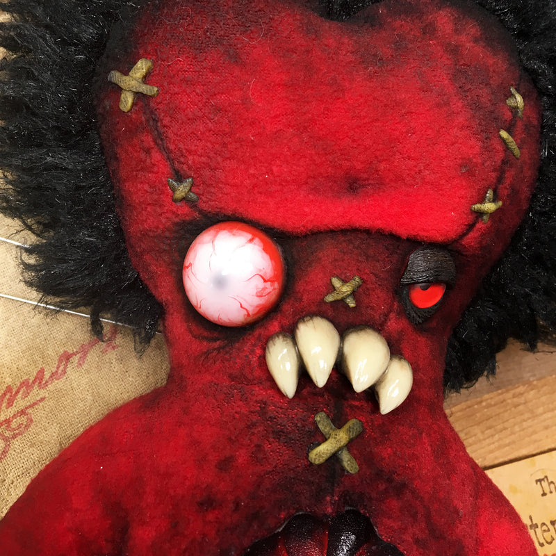 Limited Edition Burning Love Voodoo Doll
