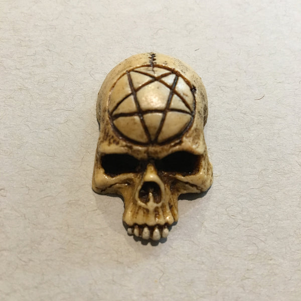 Skull Pin - Pentagram
