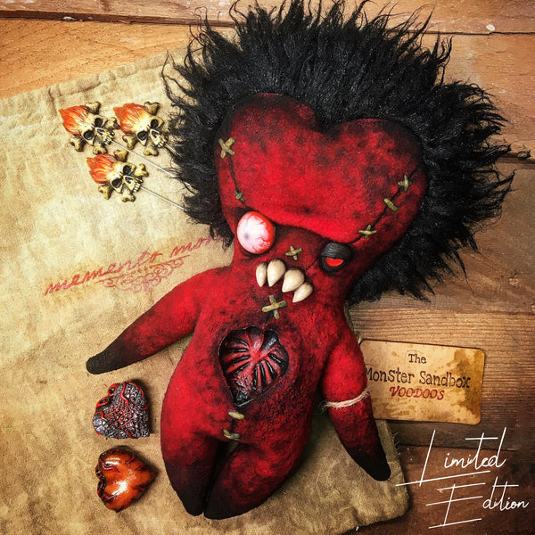 voodoo monsters Burning Love Voodoo Doll – The Monster Sandbox