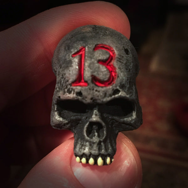 Skull Magnet - Gunmetal - 13