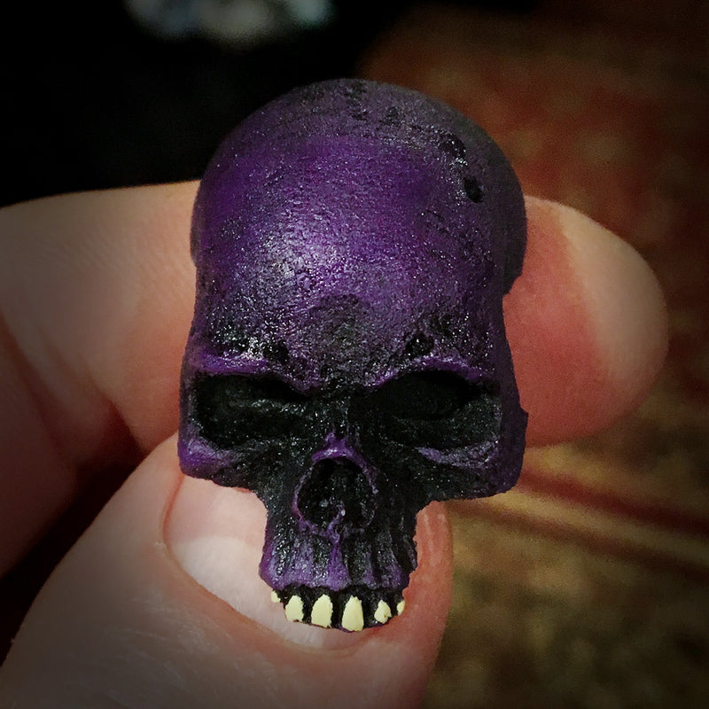 Skull Magnet - Purple